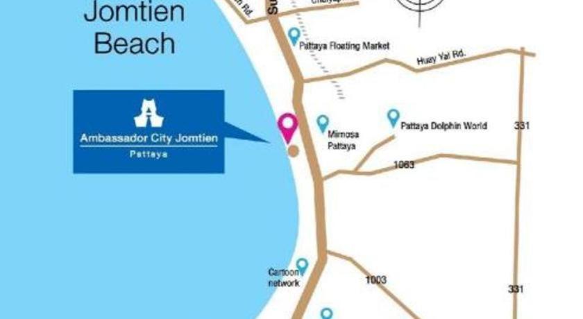 Ambassador City Jomtien Pattaya - Ocean Wing 호텔 나 좀티엔 외부 사진